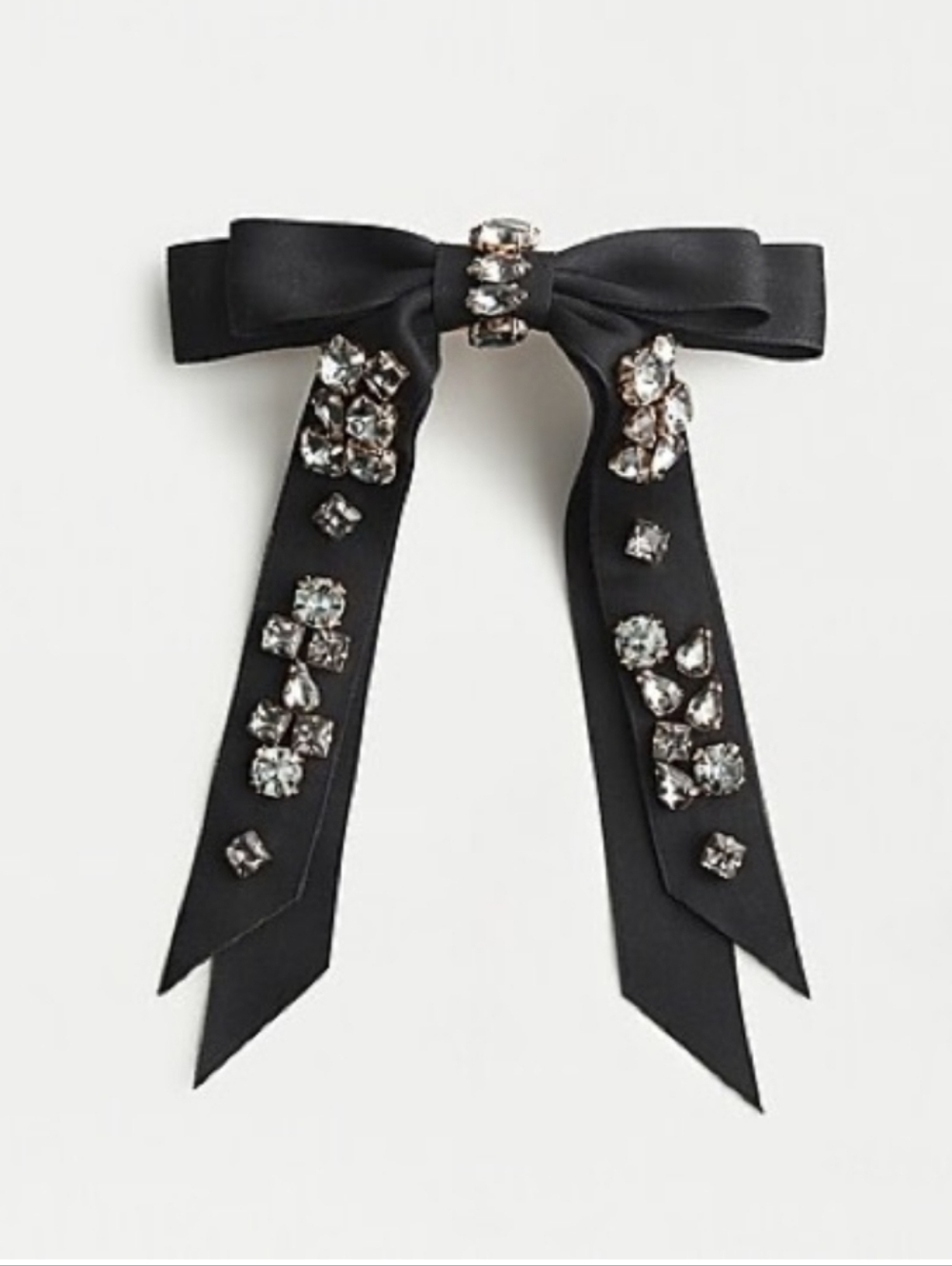 NEW J. Crew Embellished Bow Barrette